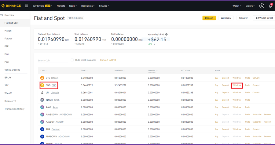 open binance exchange